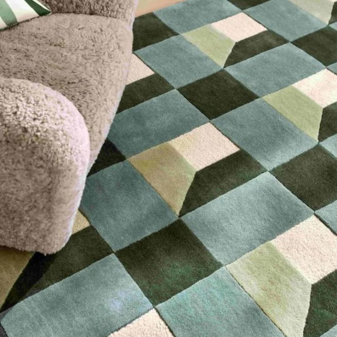 ✨ Harlequin BLOCKS Fern – moderní geometrie v přírodních tónech! ✨ Hledáte koberec, který dodá vašemu interiéru styl a...